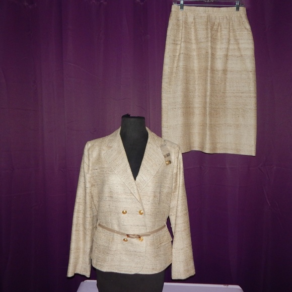 Devon Hall by Robert Paul Taboh Dresses & Skirts - Vintage Devon Hall by Robert Paul Taboh Skirt Suit Size 14